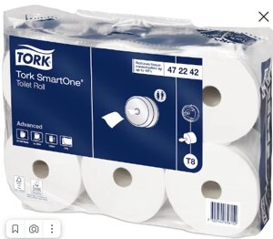 Tork SmartOne туалетная бумага в мини-рулонах