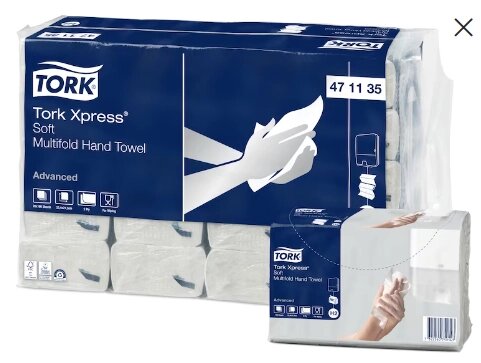 Tork Xpress листовые полотенца Multifold от компании ИП Globus trade - фото 1