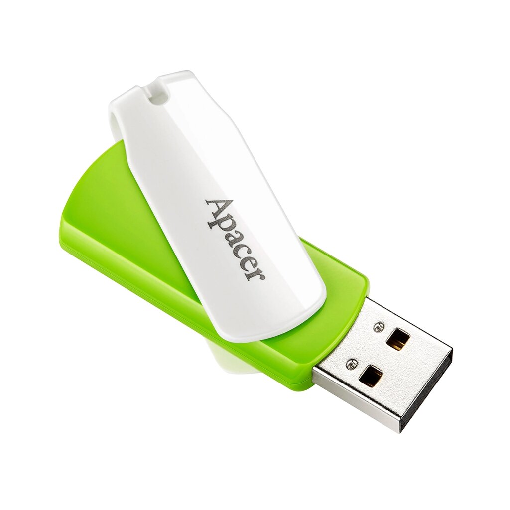 USB-накопитель Apacer AH335 32GB Зеленый от компании ИП Globus trade - фото 1