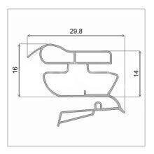 Уплотнитель для холодильника Vestel 385 х. к 990*570 мм