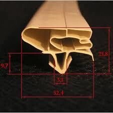 Уплотнитель для холодильного шкафа Caravell 1555*575 мм