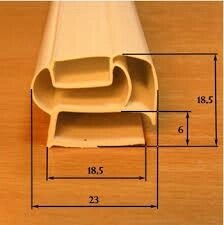 Уплотнитель для холодильного шкафа Golfstream Днепр (4-х двер.) 900*610 мм