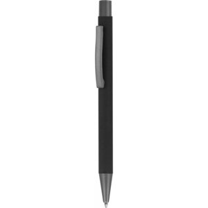 Ручка металлическая SOFT TOUCH, цвет черный