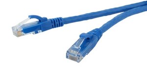 ITK Коммутационный шнур (патч-корд), кат. 5Е FTP, 0,5м, синий