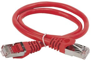 ITK Коммутационный шнур (патч-корд) кат. 5E FTP 2м красный