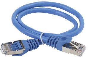 ITK Коммутационный шнур (патч-корд) кат. 5E FTP 2м синий