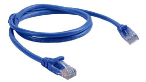 ITK Коммутационный шнур (патч-корд), кат. 5Е FTP, 5м, синий