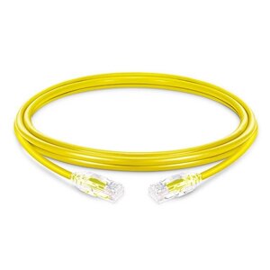 ITK Коммутационный шнур (патч-корд), кат. 5Е FTP, 5м, желтый