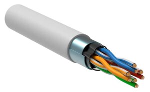 ITK витая пара F/UTP кат. 5E 4х2х24AWG solid PVCLS нг (а)-lsltx белый (305м)