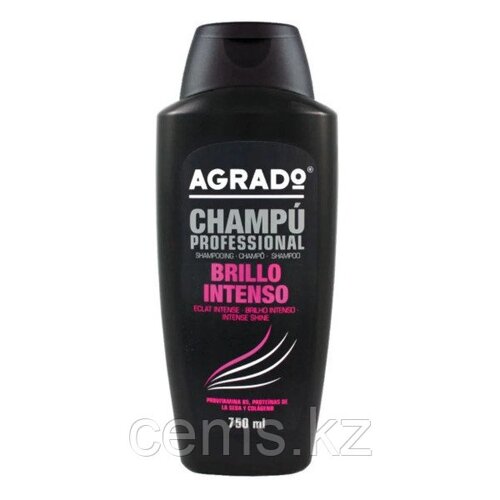 AGRADO шампунь Профессиональный с Интенсивным блеском "Intense shine" для тусклых волос 750мл