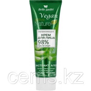 B. J. Active Nature Vegan Крем для лица Увлажняющий с экстрактом Алоэ 85 мл