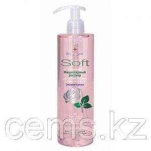 B. J. SOFT Мицеллярная вода для снятия макияжа с лица, глаз и губ 4в1 Экстракт розы 400 мл