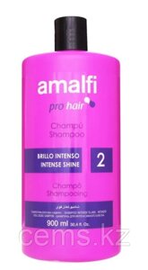 AMALFI шампунь Профессиональный Интенсивный блеск"Intense shine", для всех типов волос 900мл