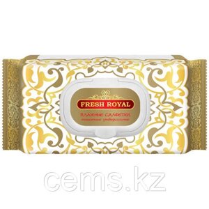 Влажные салфетки Fresh Royal №150 для всей семьи очищающие, универсальные