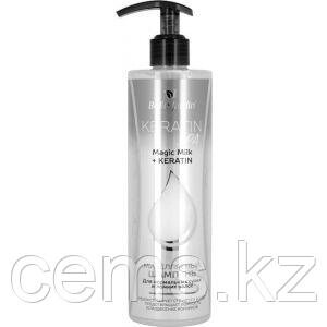 B. J. Keratin Spa MAGIC MILK + KERATIN Мицеллярный шампунь для нормальных и сухих волос, 400 мл