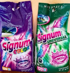 Стиральный порошок Signum Color 10 кг