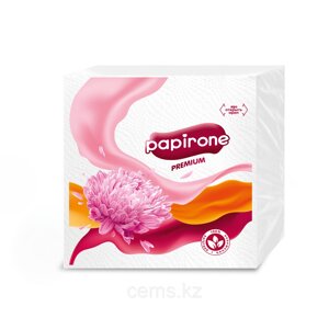 Салфетки бумажные "Papirone" (premium) 100 шт