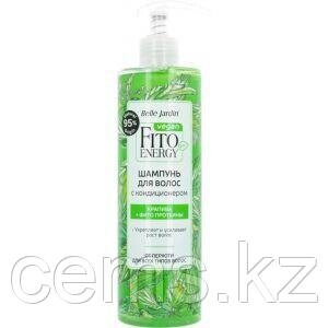 B. J. Fito Energy Vegan Шампунь с кондиционером Крапива+Кератин для жирных и нормальных волос 400мл.