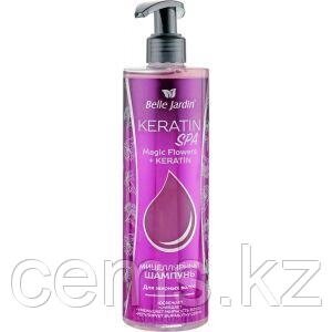 B. J. Keratin Spa MAGIC FLOWERS + KERATIN Мицеллярный шампунь для жирных волос, 400 мл
