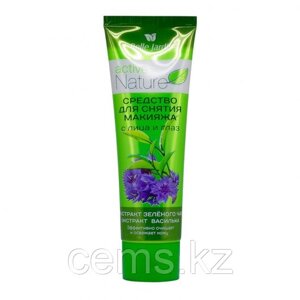 B. J. Active Nature ECO Средство д/снятия макияжа с лица и глаз экстр. зелён. чая+экстракт. василька 85мл