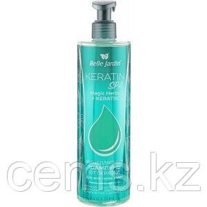 B. J. Keratin Spa MAGIC HERBS + KERATIN Мицеллярный шампунь от перхоти, 400 мл