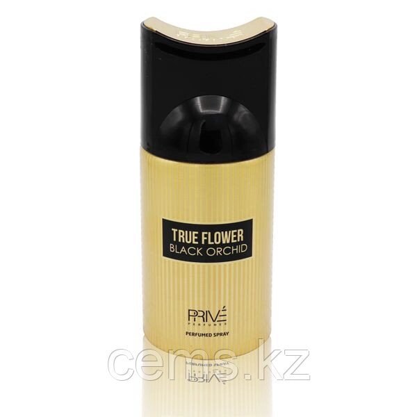 Prive Дезодорант-спрей true FLOWER BLACK ORCHID unisex 250мл от компании ТОО "Компания CEMS" - фото 1