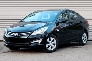 Дефлектор капота hyundai solaris I 2010-2014