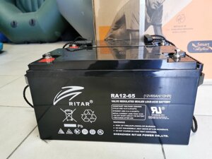 Аккумулятор AGM RITAR 12V 65 Ач глубокого разряда RA12-65