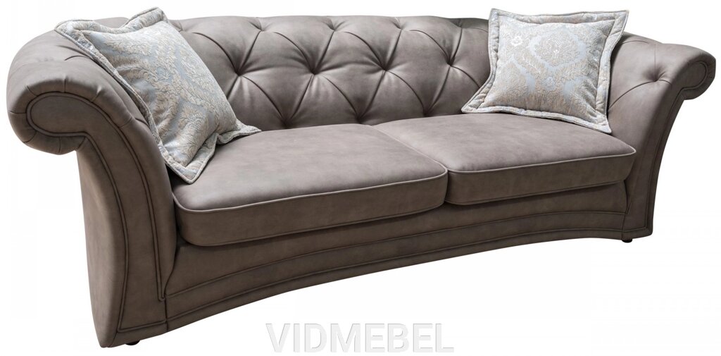 3-х местный диван «Корлеоне» (3m) 19гр. 436(1)+594(1) Пинскдрев от компании VIDMEBEL - фото 1