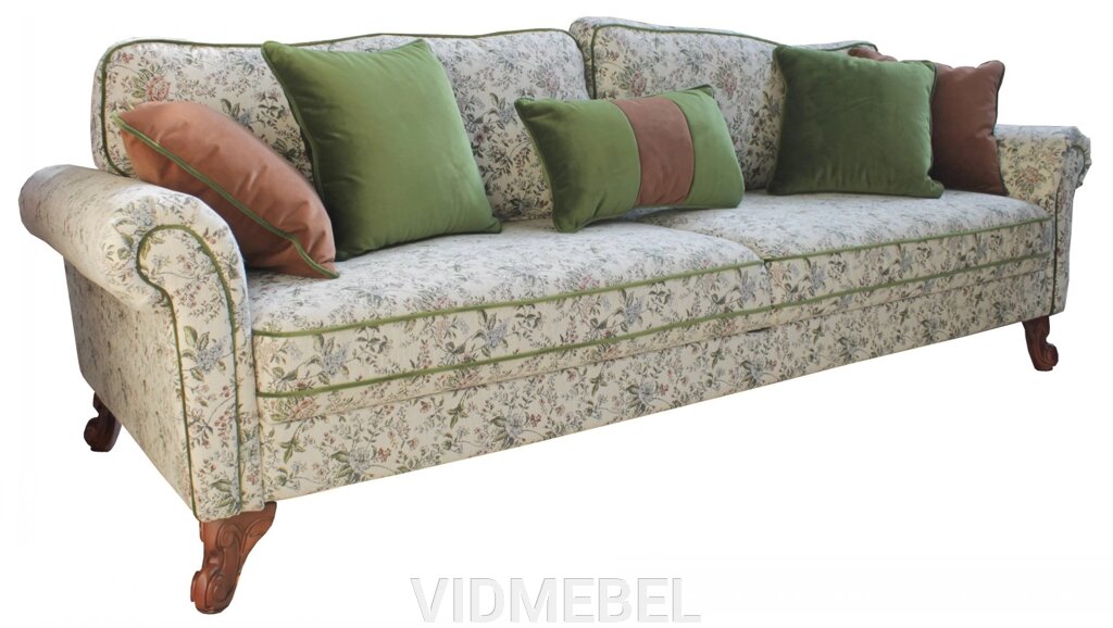 3-х местный диван «Николь» (3м) тк. 205+30163+30169 (22 гр.) Пинскдрев от компании VIDMEBEL - фото 1