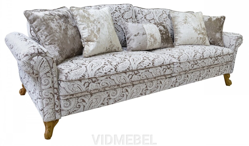 3-х местный диван «Николь» (3м) тк. 300361+312891+312941, 22гр Пинскдрев от компании VIDMEBEL - фото 1