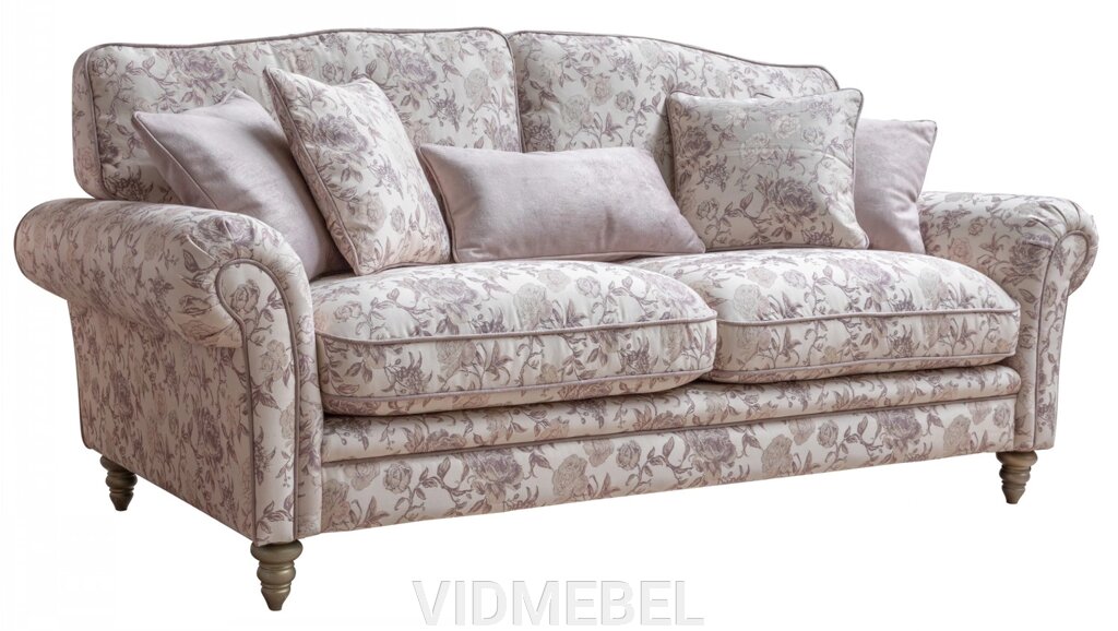 4-х местный диван «Ирис 1» (4м) тк. 610(1)+655(1)+610(1), 24гр. Пинскдрев от компании VIDMEBEL - фото 1