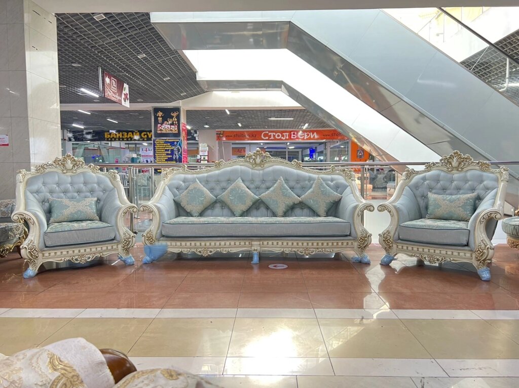 Мягкая мебель Султан 3+1+1 серый от компании VIDMEBEL - фото 1