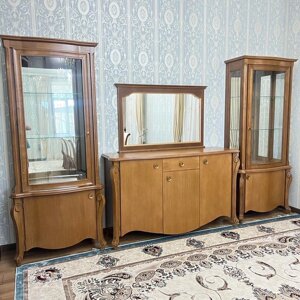 Набор мебели для гостиной «луиза» мм-257 коньяк молодечномебель №2