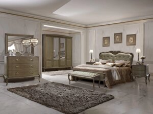 Набор мебели для спальни «монако» мм-371 молодечномебель