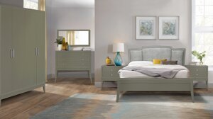 Набор мебели для спальни «орта» мм-350 олива молодечномебель