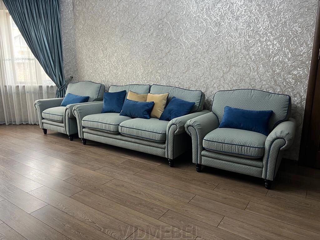 Набор мебели «Ирис 1» 3м+12+12 тк. 30260(1)+30163(1)+30170(1), гр. 19 Пинскдрев от компании VIDMEBEL - фото 1