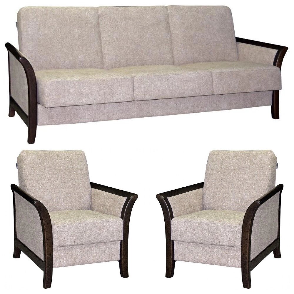Набор мебели «Канон» 3М+12+12 тк. 82(1) Пинскдрев от компании VIDMEBEL - фото 1
