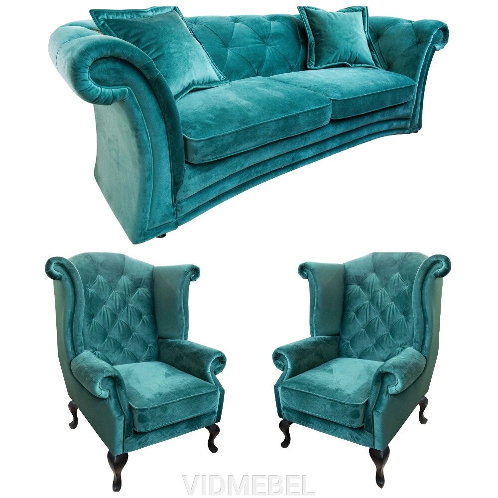 Набор мебели Корлеоне 3М+12+12 (30164(1)+30164(1), 20гр) Пинскдрев от компании VIDMEBEL - фото 1