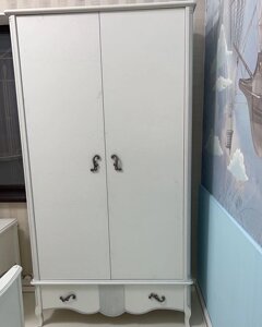 Шкаф для одежды лаура мм-267-01/02б альба молодечномебель