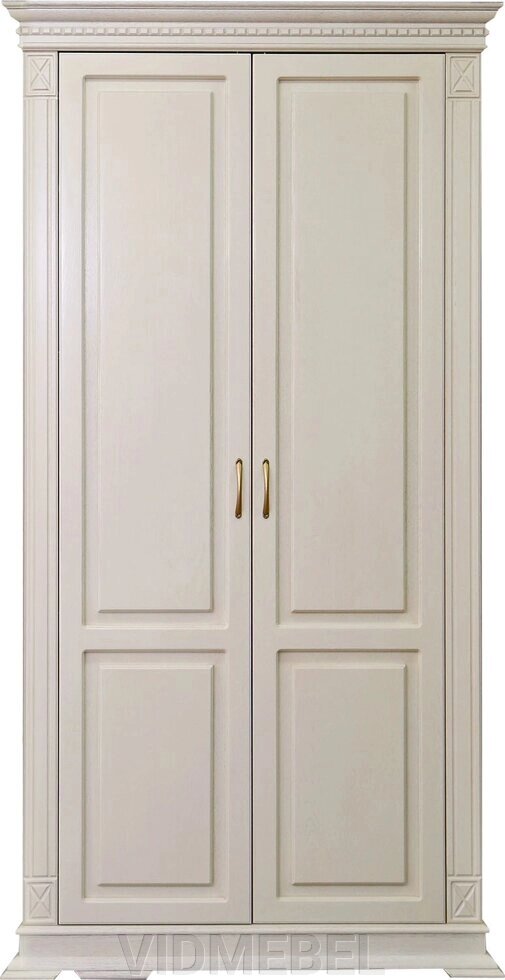 Шкаф для одежды «Верди Люкс» П433.10 слоновая кость от компании VIDMEBEL - фото 1