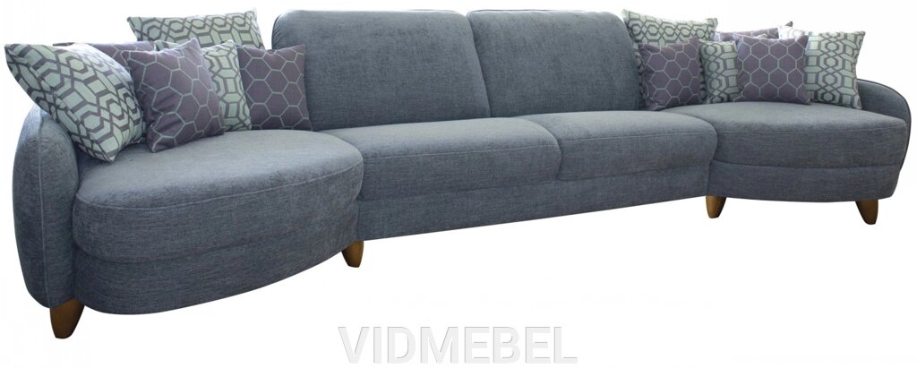 Угловой диван «Бали» (4L/R. 30М. 4R/L) 249(1)+30179(1)+30183(1) Пинскдрев от компании VIDMEBEL - фото 1