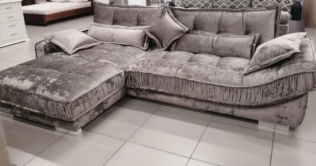 Угловой диван «Хиллари» (2ML/R. 6MR/L) раскладной R 312891+312891 Пинскдрев от компании VIDMEBEL - фото 1