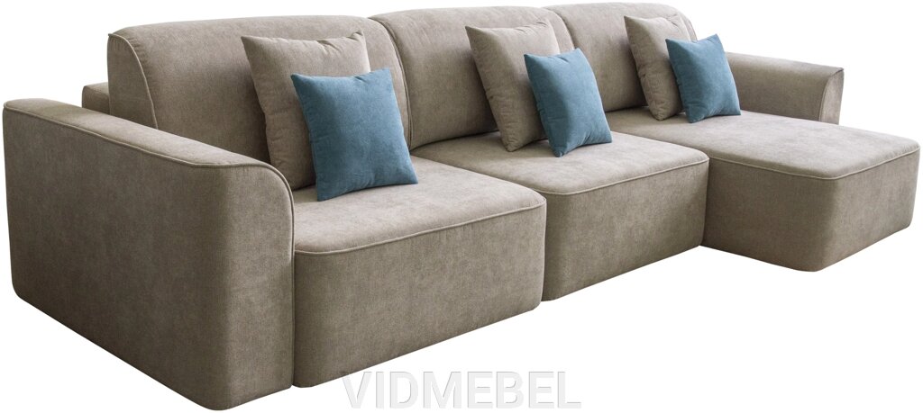 Угловой диван «Марк» (1ML/R. 10M. 8MR/L) тк. 82(1)+83(1) Пинскдрев от компании VIDMEBEL - фото 1