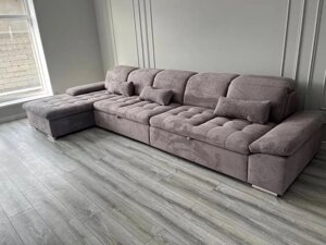 Угловой диван «Вестерн» 8ml20m2mr тк. 2111 Пинскдрев