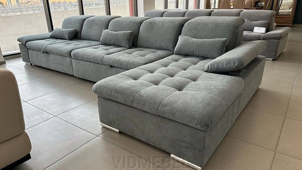 Угловой диван «Вестерн» 8mr20m2ml тк. 81(1) , гр 19 Пинскдрев от компании VIDMEBEL - фото 1
