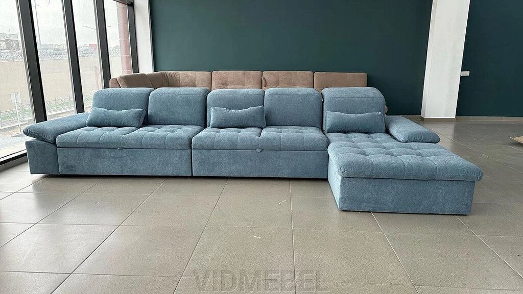 Угловой диван «Вестерн» 8mr20m2ml тк. 831 Пинскдрев от компании VIDMEBEL - фото 1