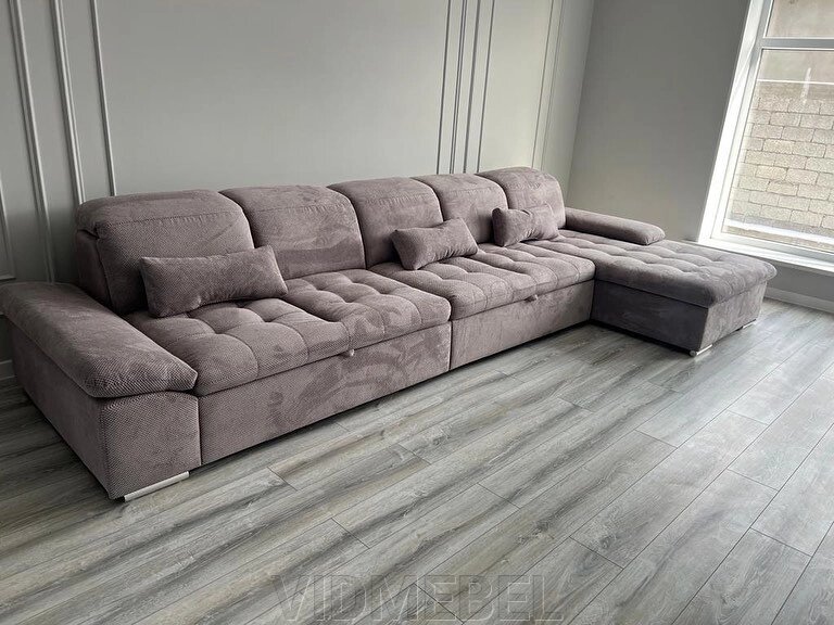 Угловой диван «Вестерн» 8mr20m2ml тк. R770 Пинскдрев от компании VIDMEBEL - фото 1