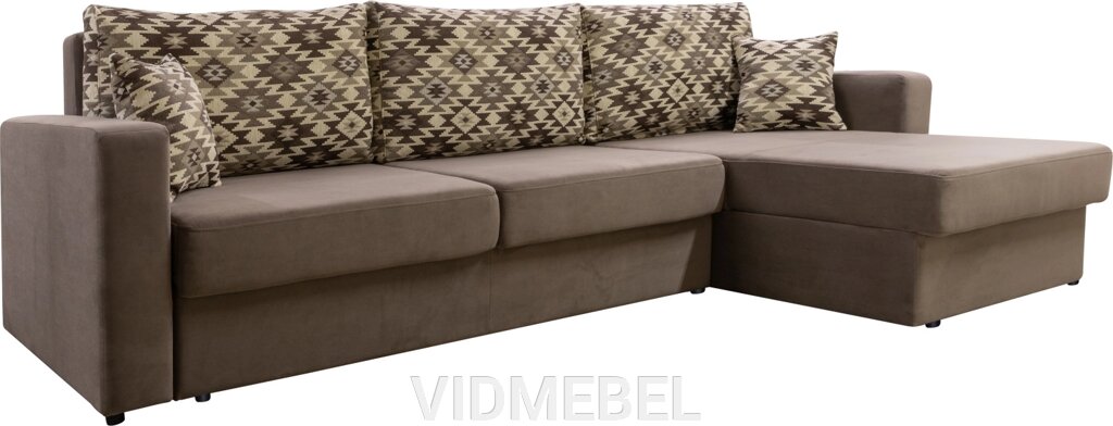 Угловой диван «Веймар» (3mL/R6mR/L) тк. 10151+10151+7101,18гр Пинскдрев от компании VIDMEBEL - фото 1