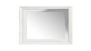 Зеркало соната мм-284-15 белая эмаль + тп молодечномебель